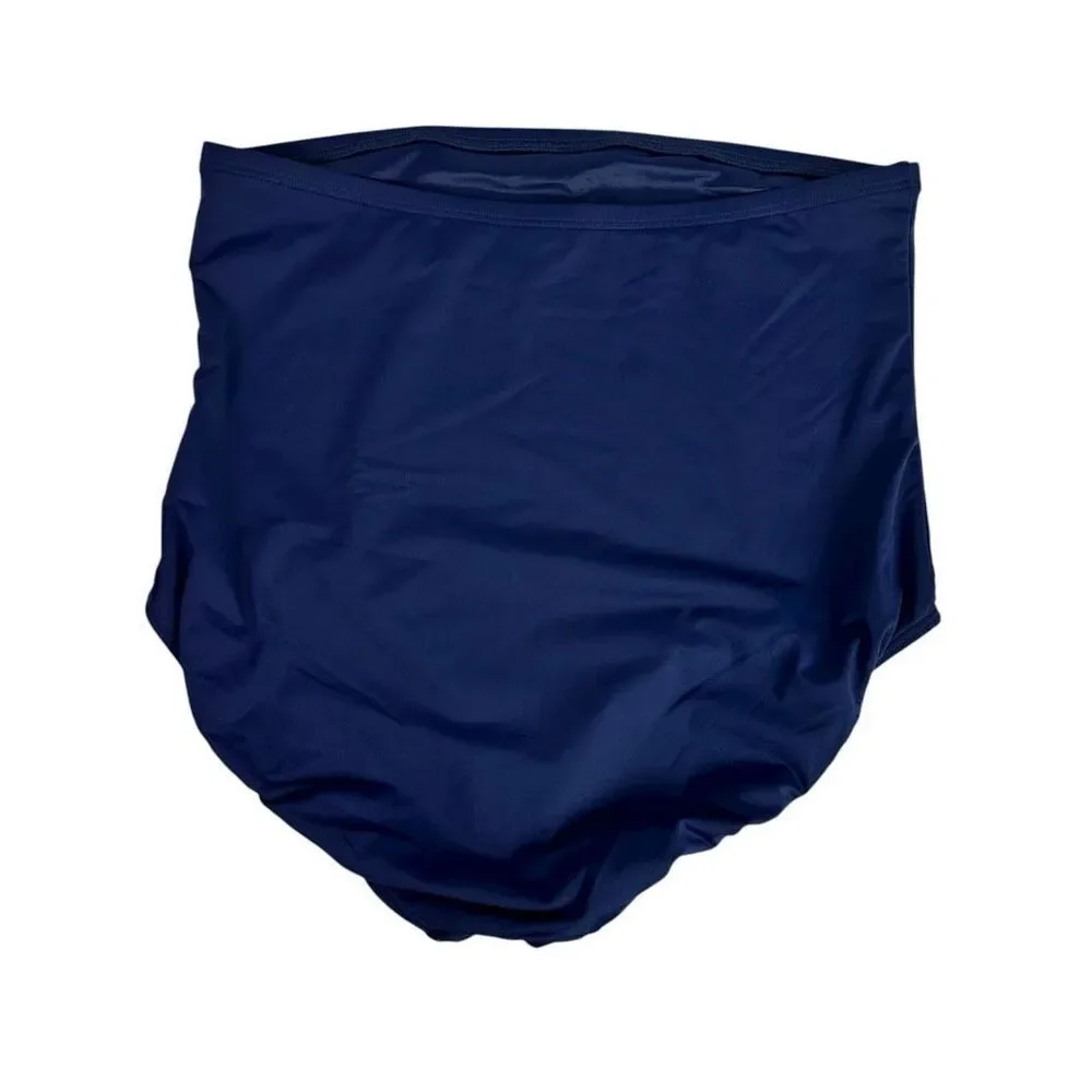 Lands End Ultra High Waisted Bottom size 18W Blue